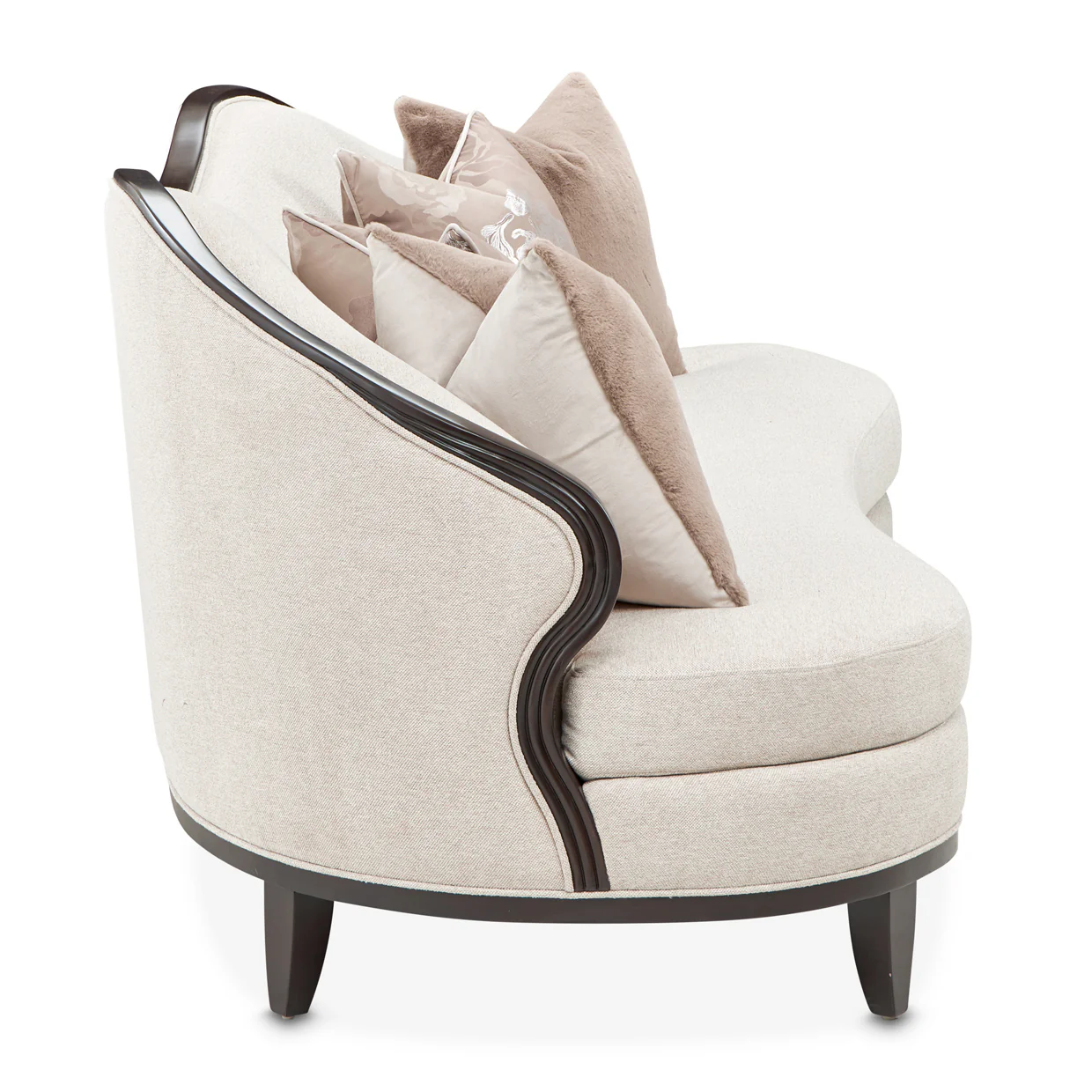 Michael Amini Camellia Field Caramel Sofa Cornsilk Caramel - Image 19