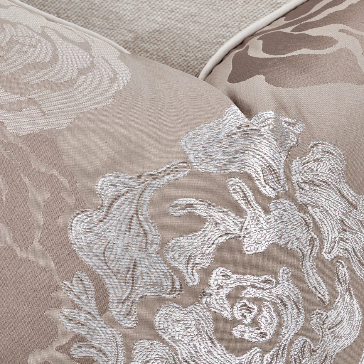 Michael Amini Camellia Field Caramel Sofa Cornsilk Caramel - Image 9