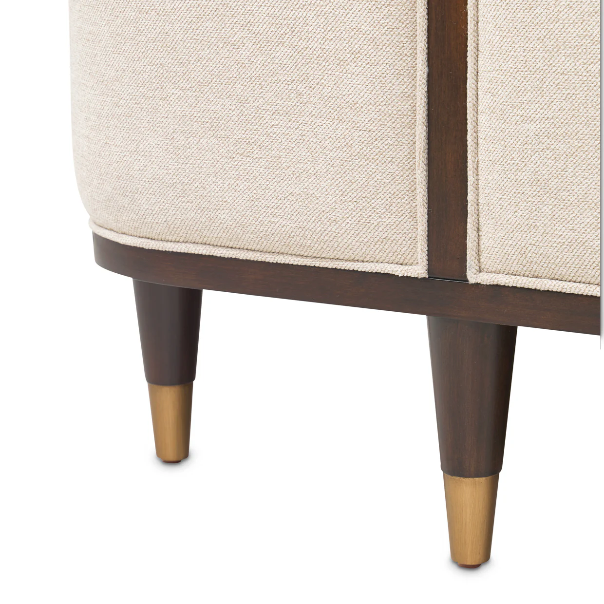 Michael Amini Camellia Field Caramel Upholstered Bed - Image 10