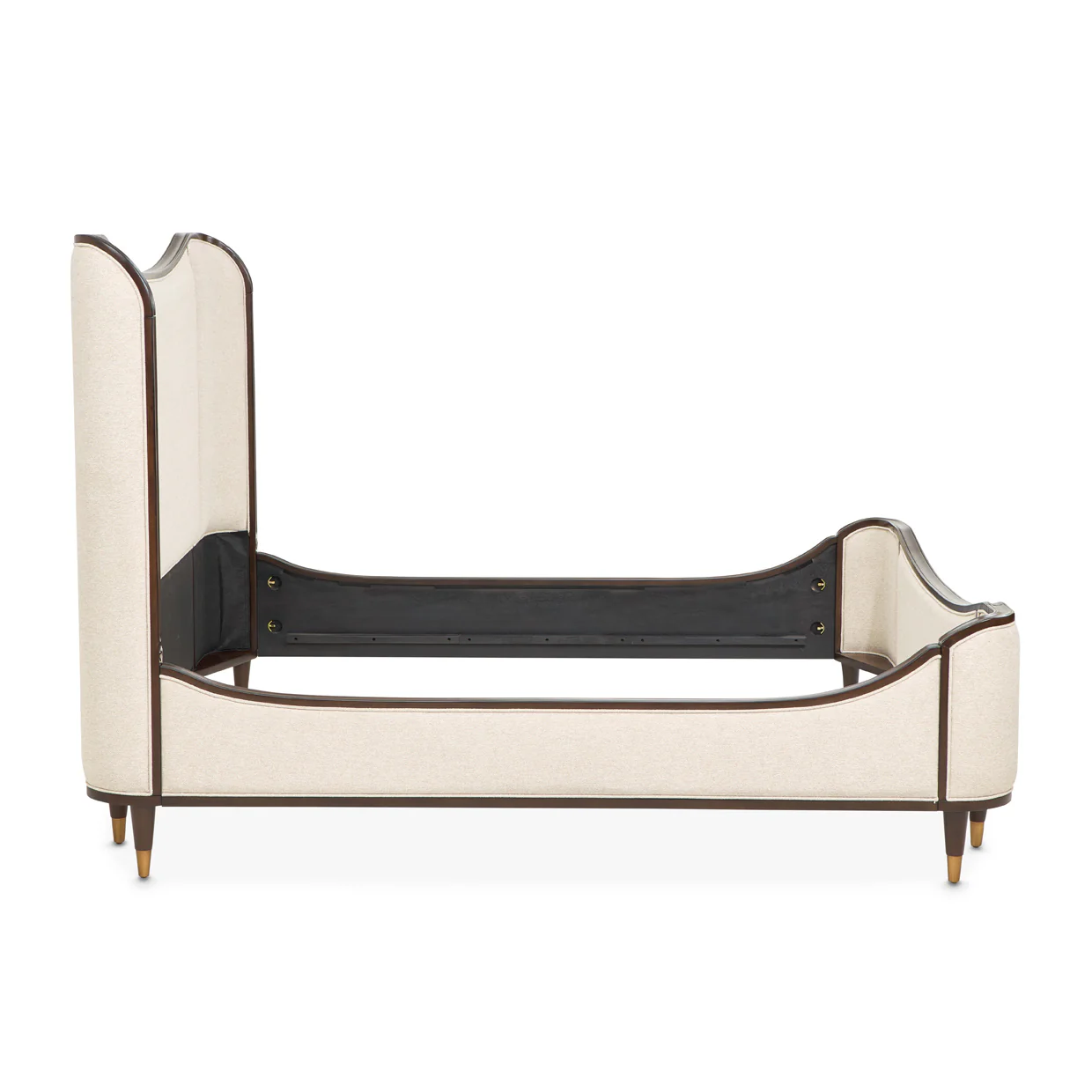 Michael Amini Camellia Field Caramel Upholstered Bed - Image 12