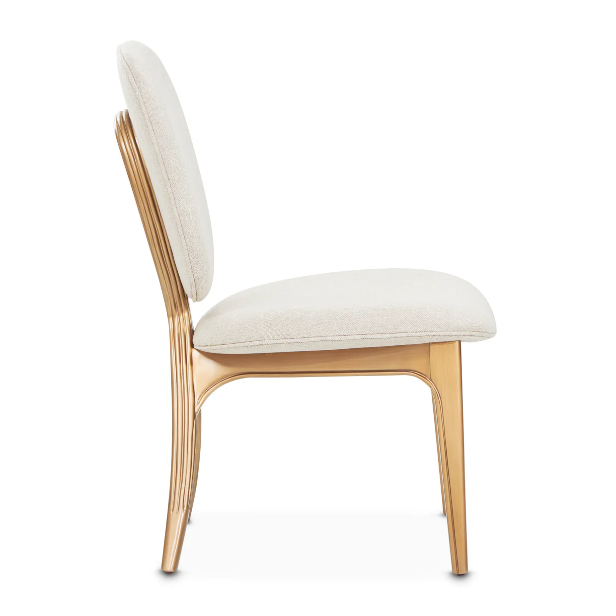 Michael Amini Camellia Field Caramel Vanity Chair - Image 10