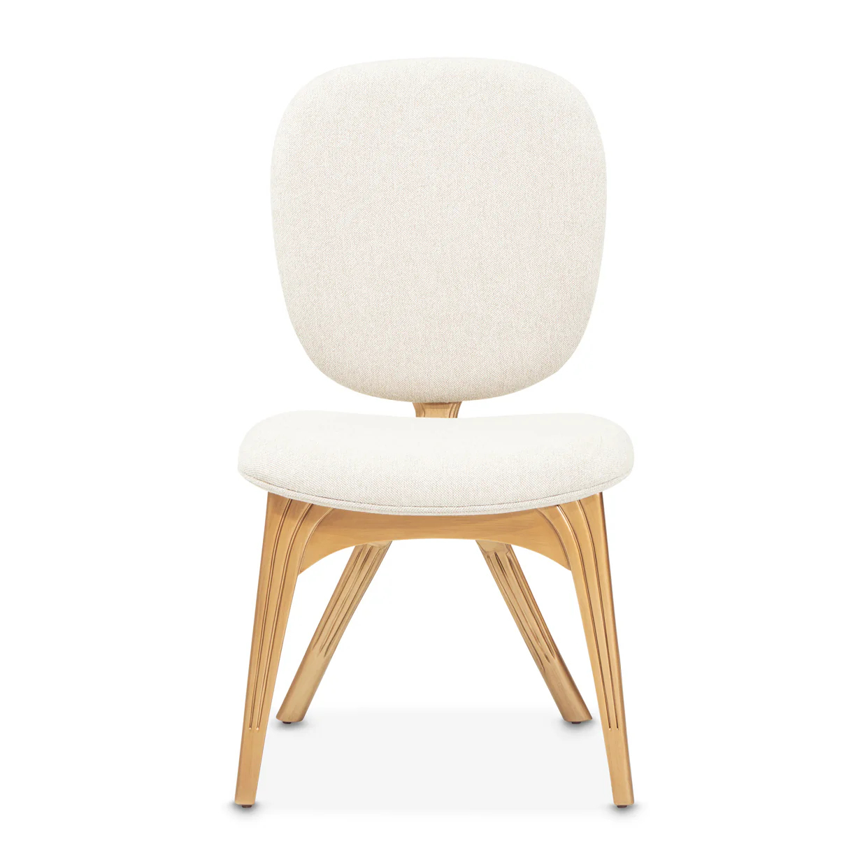 Michael Amini Camellia Field Caramel Vanity Chair - Image 12