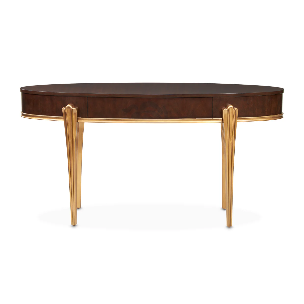 Michael Amini Camellia Field Caramel Vanity Desk - Image 9