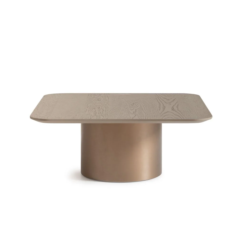Michael Amini Canberra Short Cocktail Table - Light Ash - Image 4