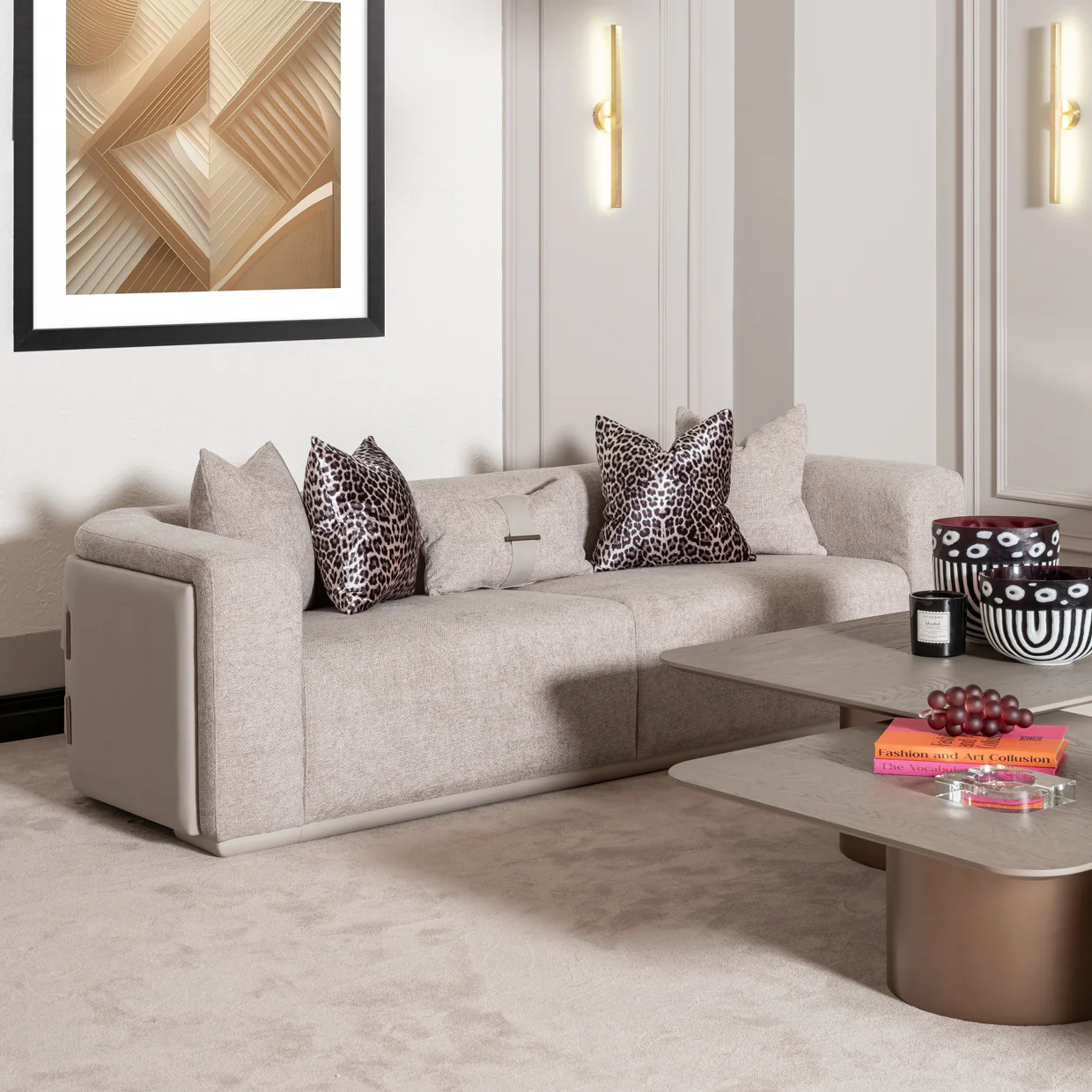 Michael Amini Canberra Sofa - Image 2
