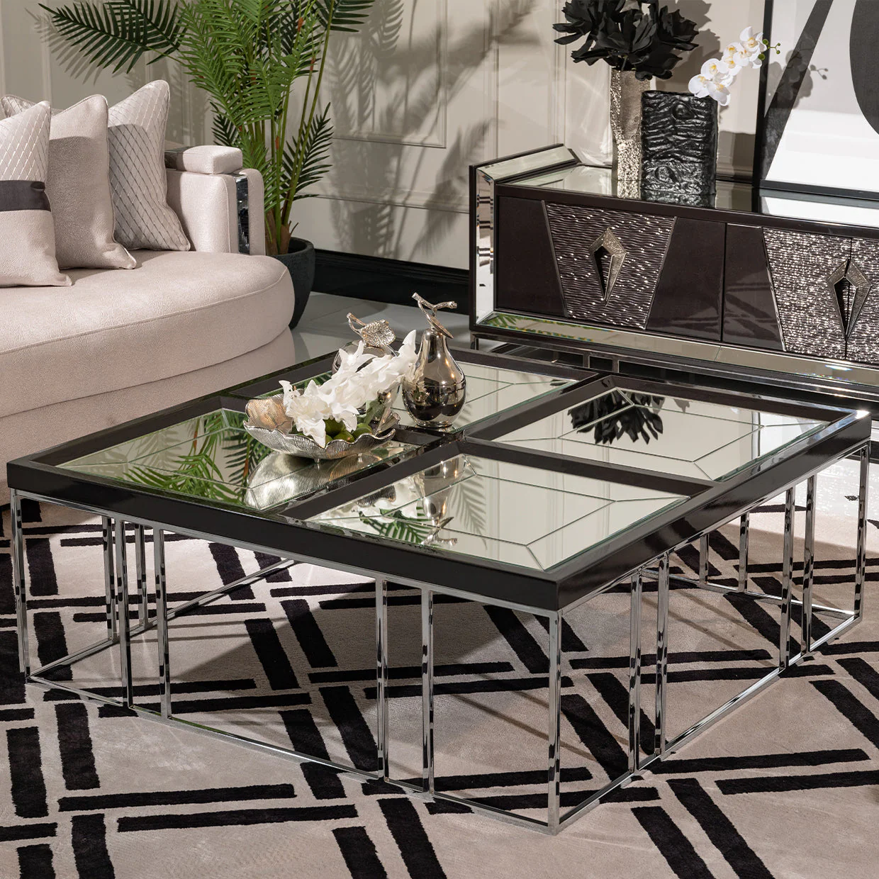 Michael Amini Carmela Cocktail Table - Image 12