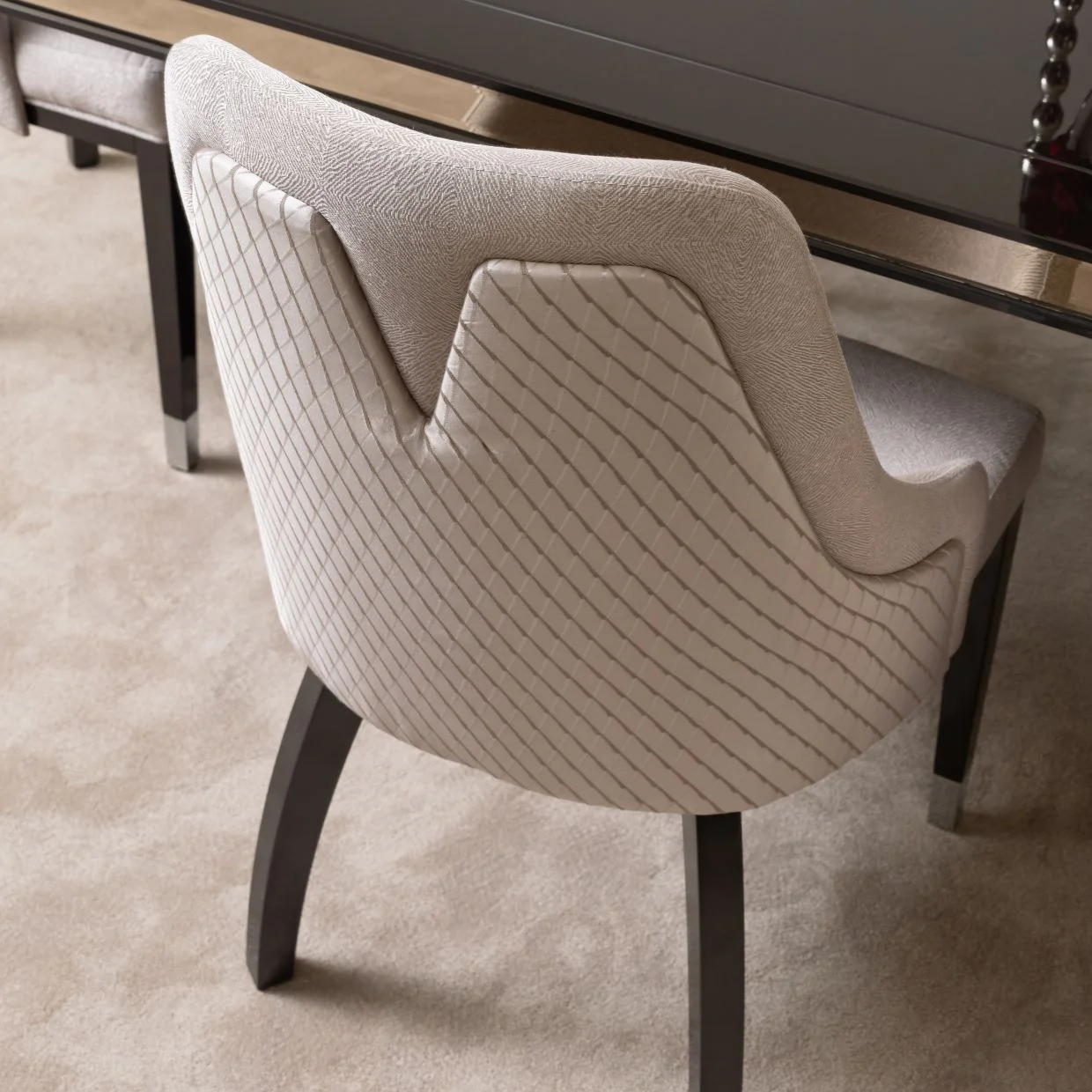 Michael Amini Carmela Dining Arm Chair - Set of 2 - Image 10