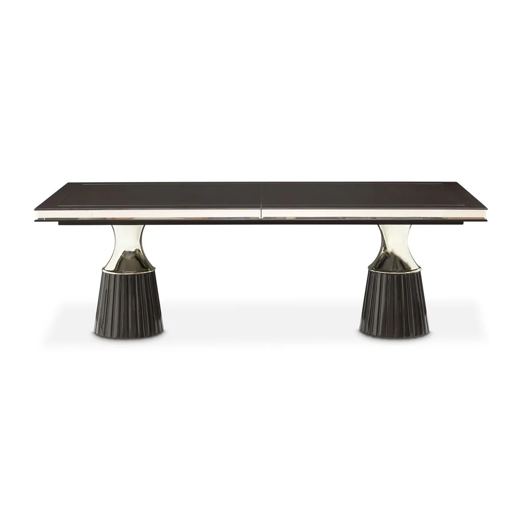 Michael Amini Carmela Double Pedestal Dining Table - Image 22