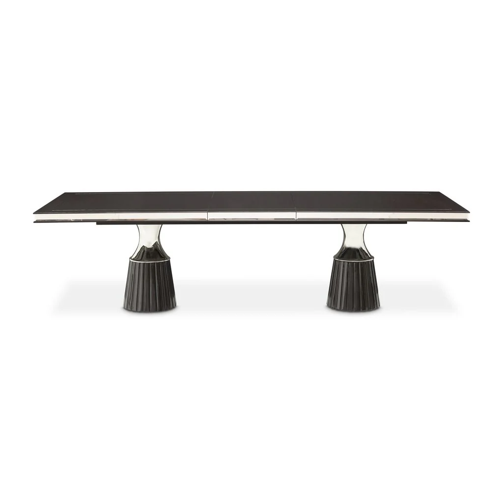 Michael Amini Carmela Double Pedestal Dining Table - Image 23