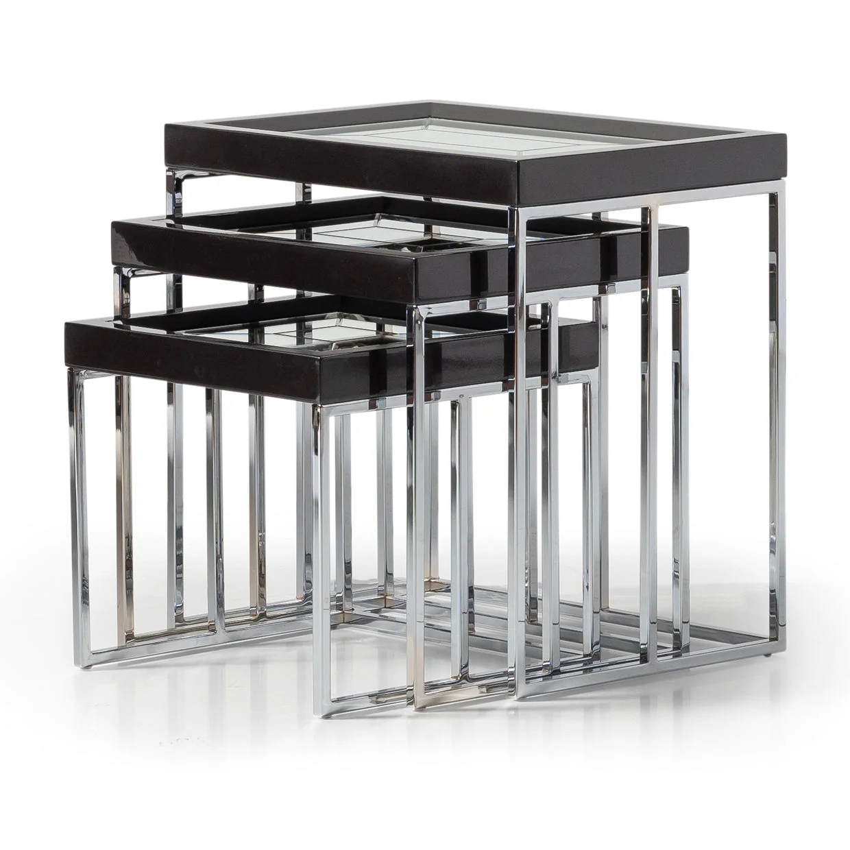 Michael Amini Carmela Nesting Table - Image 13