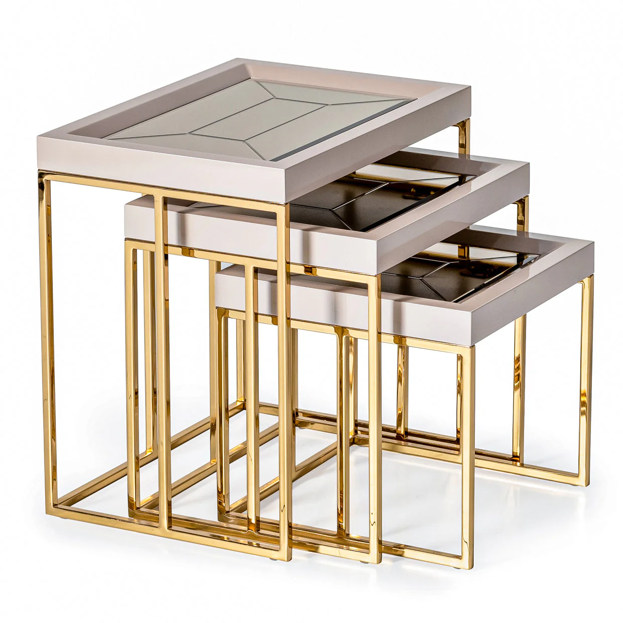 Michael Amini Carmela Nesting Table - Image 16