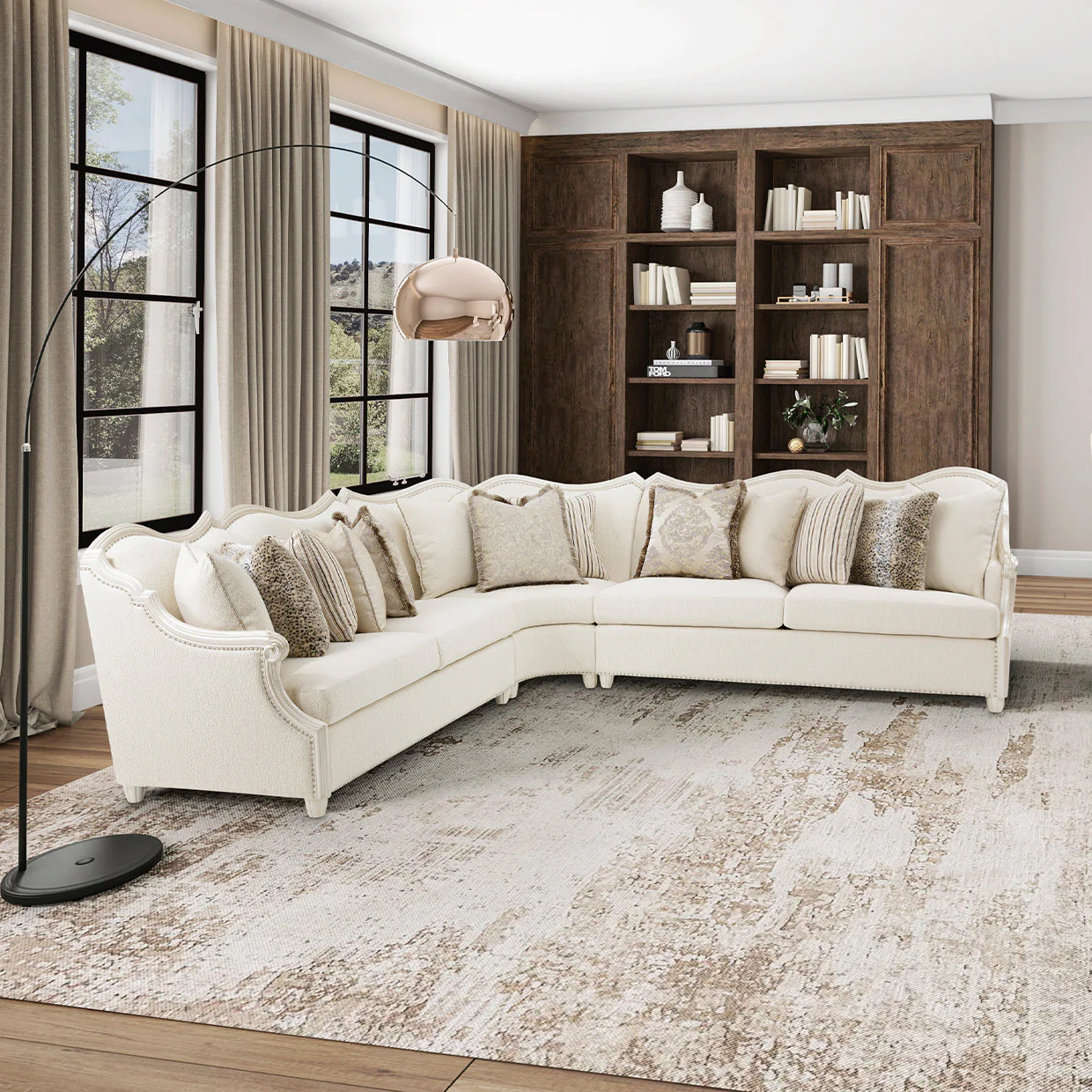 Michael Amini Chamberi Sectional - Image 3