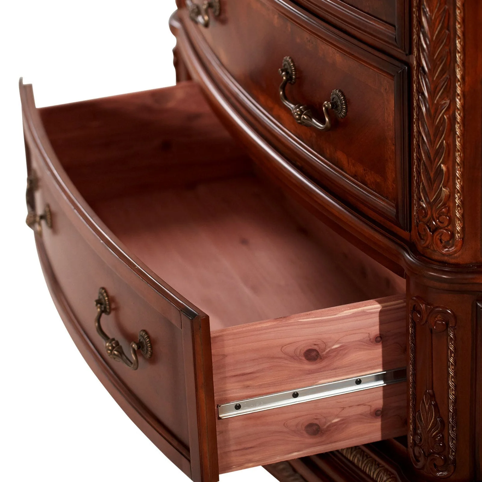 Michael Amini Cortina Vertical Storage Cabinets Chest - Image 5