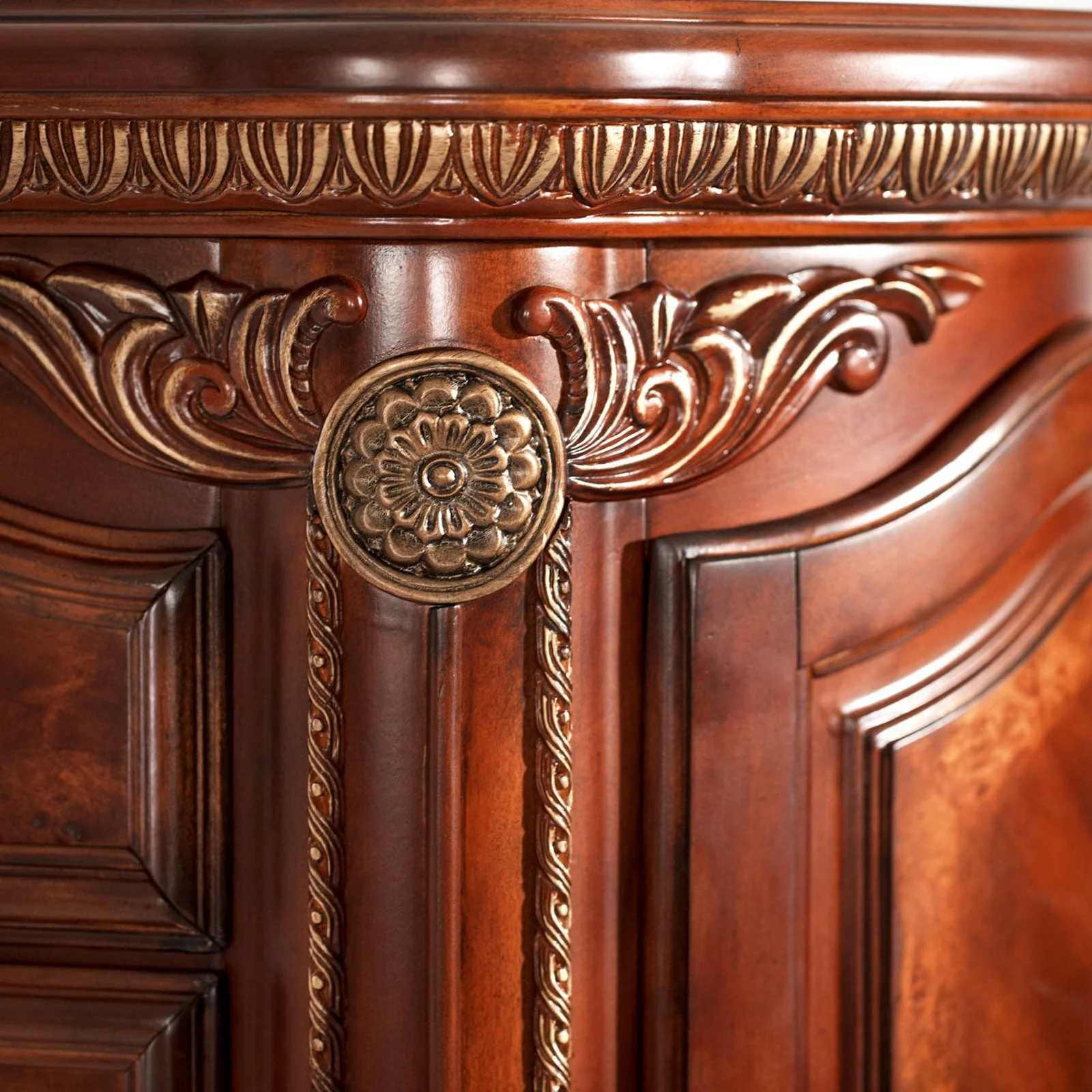 Michael Amini Cortina Vertical Storage Cabinets Chest - Image 8