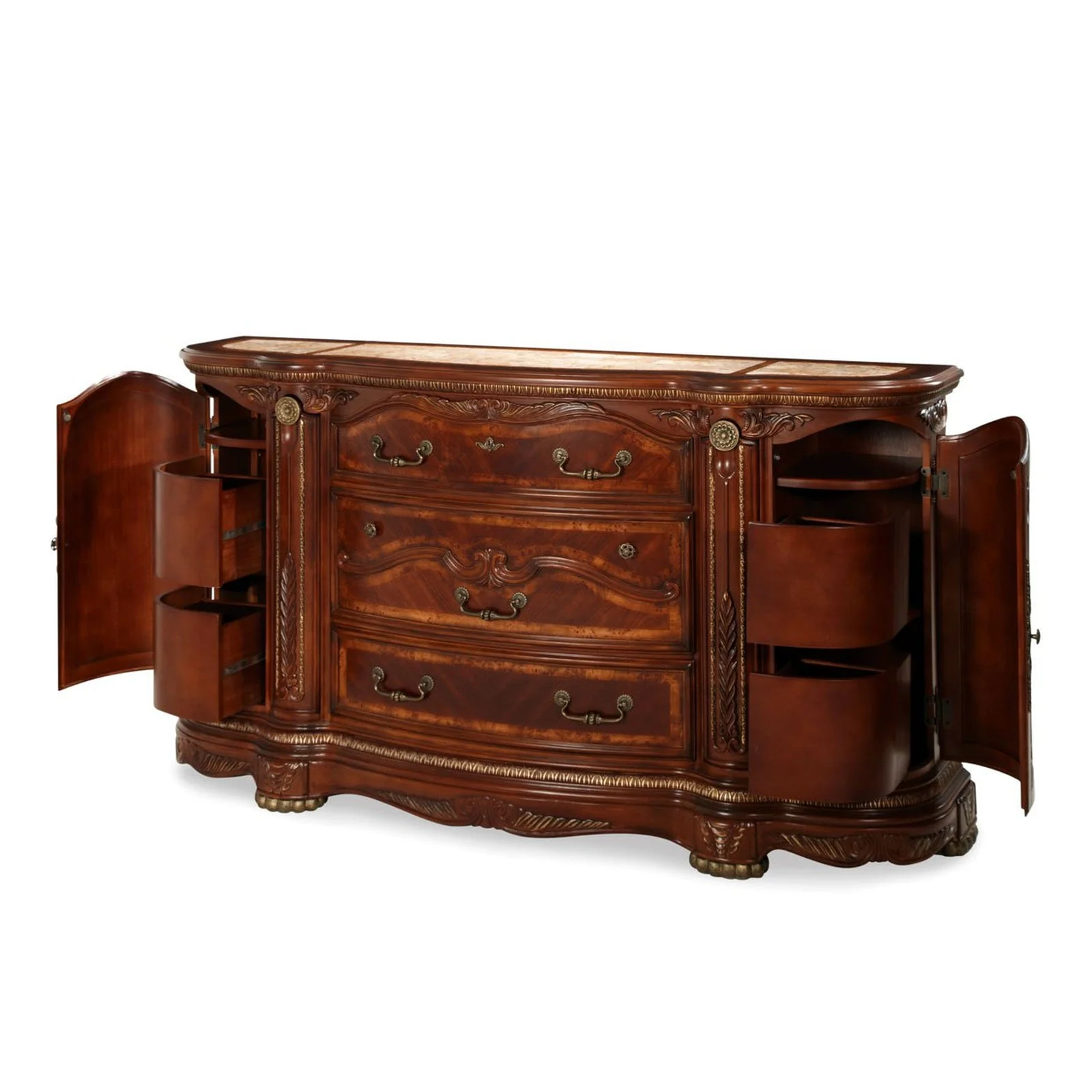 Michael Amini Cortina Storage Console Dresser - Image 3
