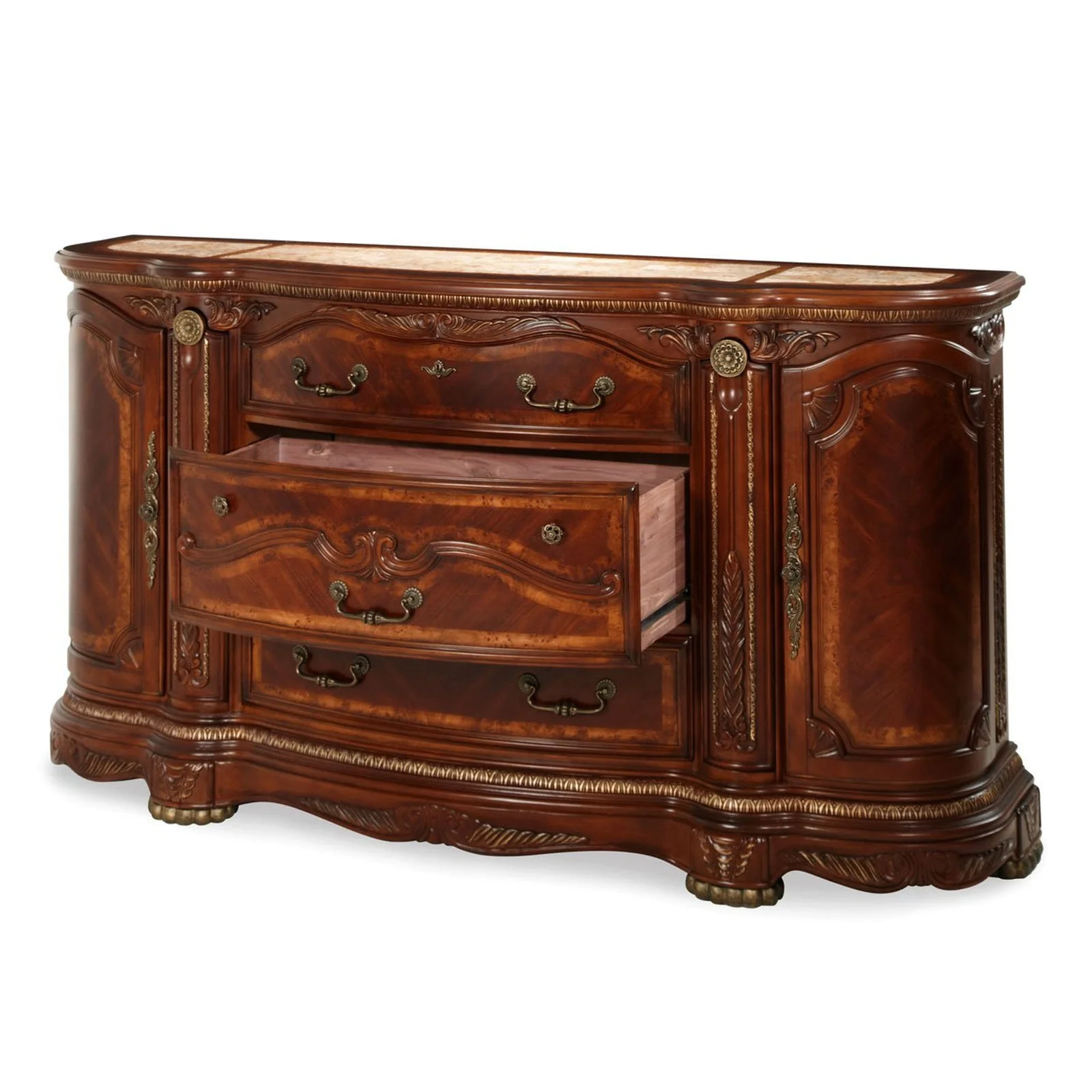 Michael Amini Cortina Storage Console Dresser - Image 4