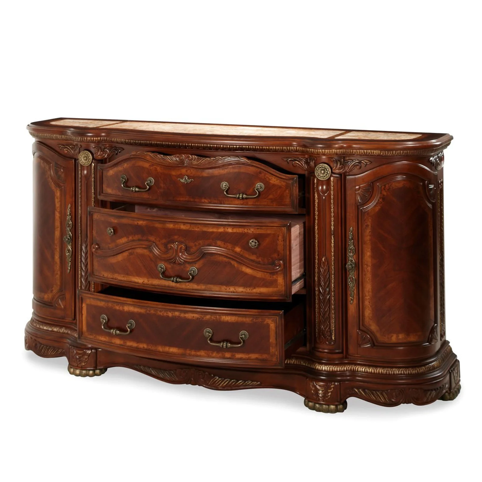 Michael Amini Cortina Storage Console Dresser - Image 5