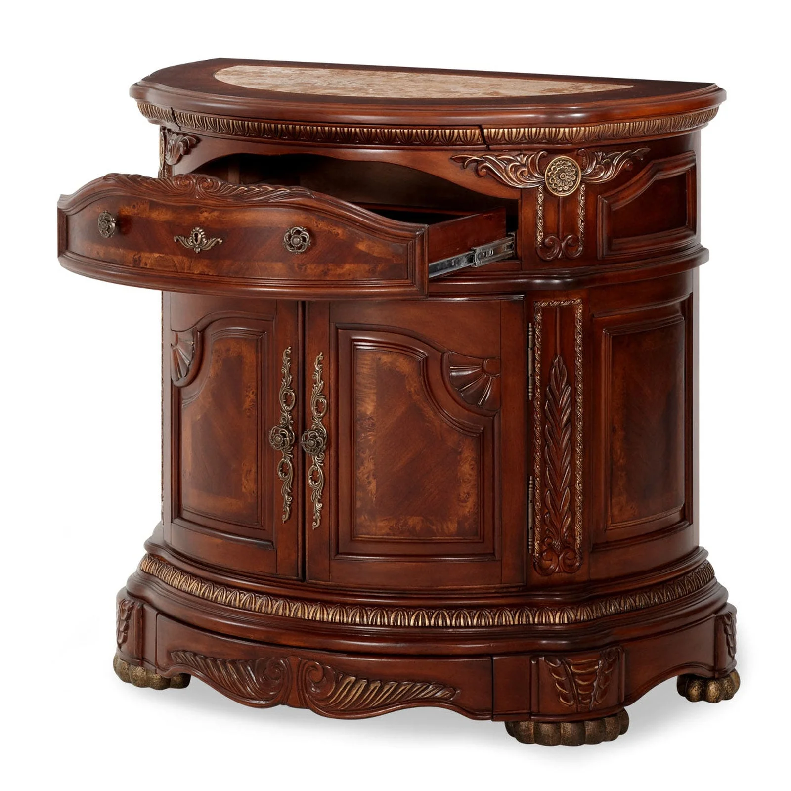 Michael Amini Cortina Nightstand - Image 3