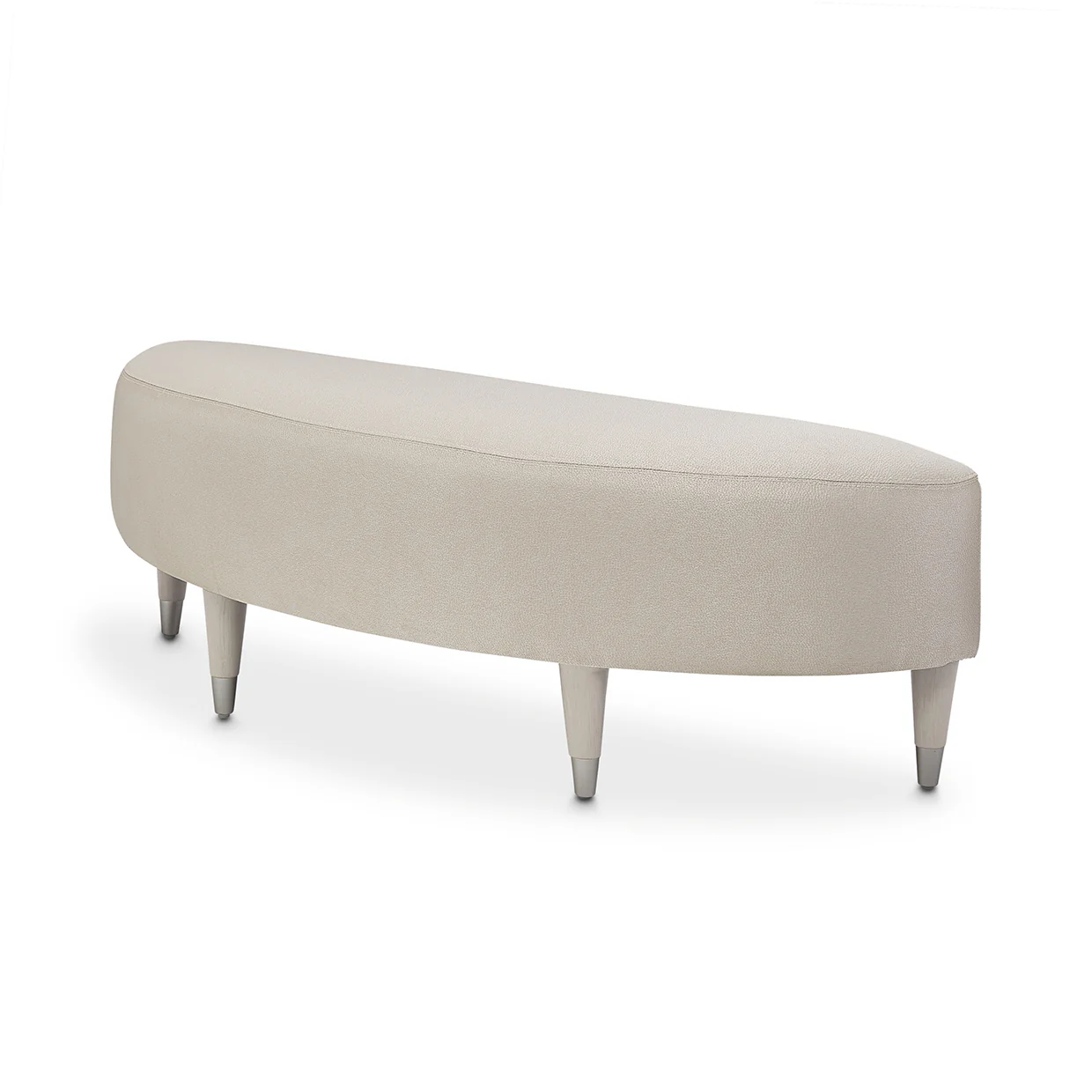 Michael Amini Eclipse Bed Bench Moonlight - Image 11