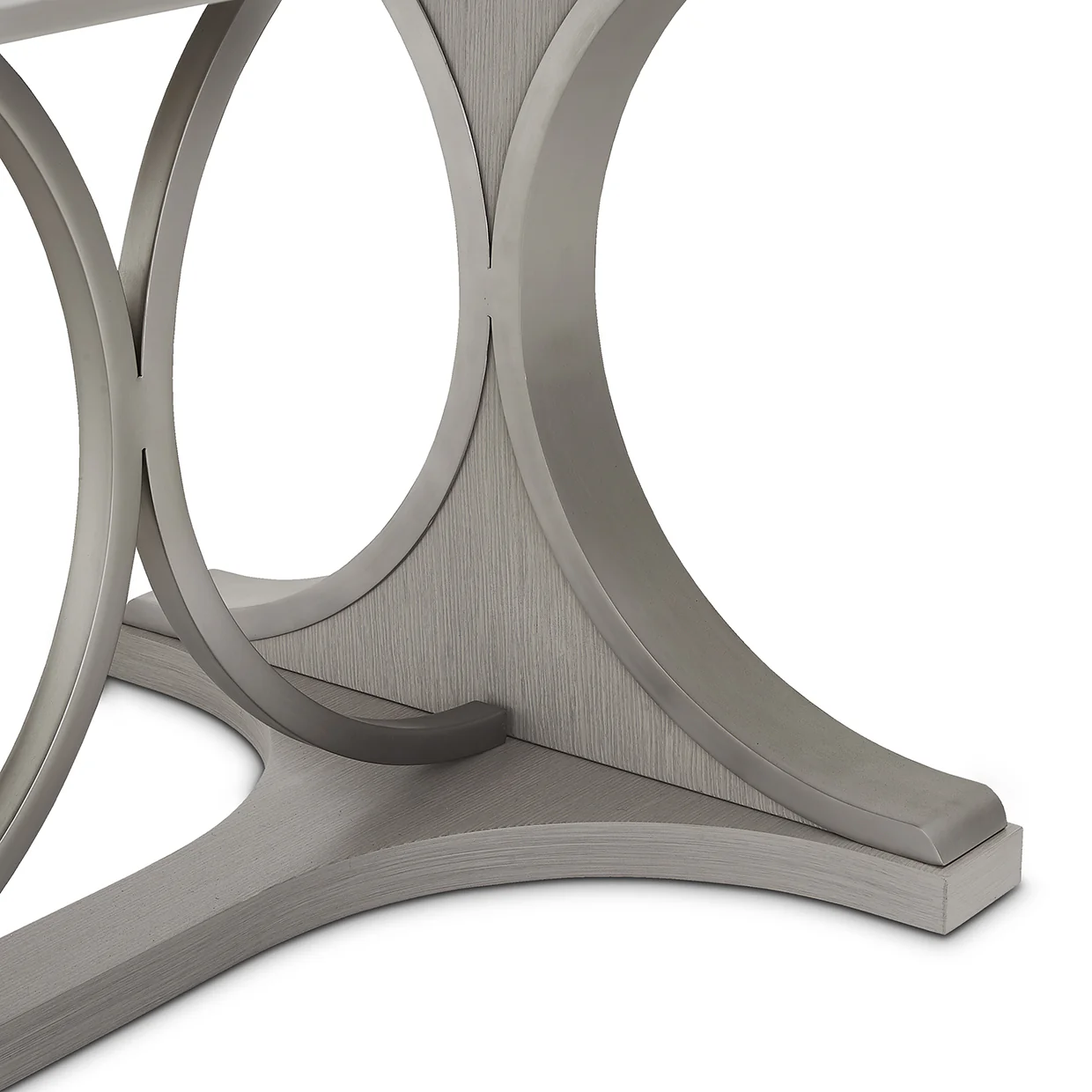 Michael Amini Eclipse Oval Dining Table Moonlight - Image 11