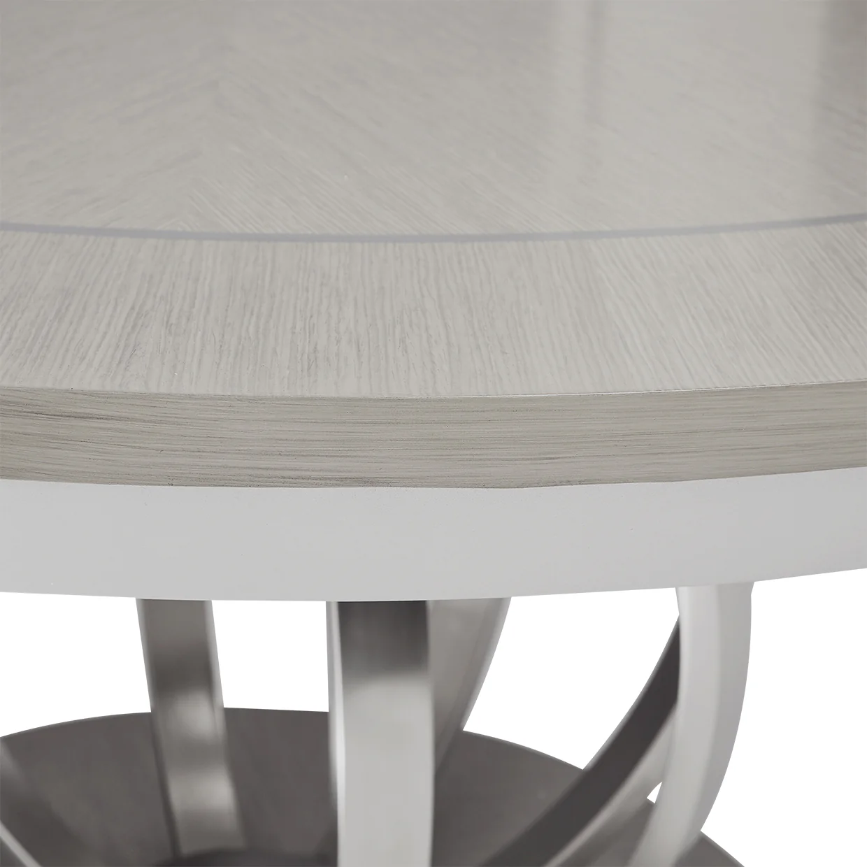 Michael Amini Eclipse Round Dining Table Moonlight - Image 5