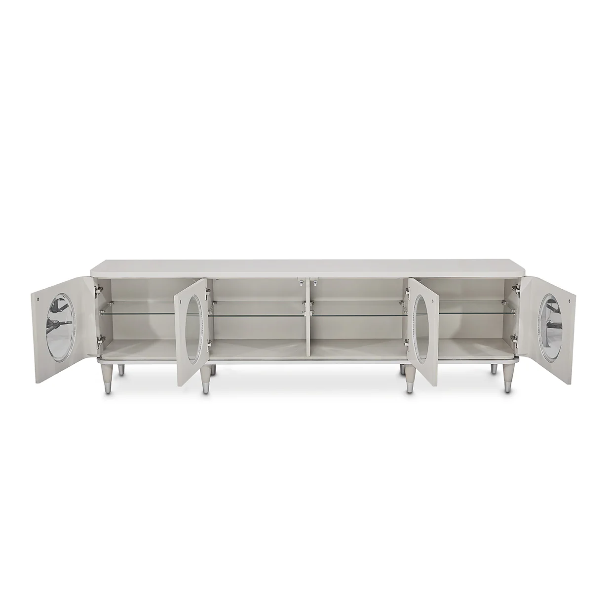 Michael Amini Eclipse TV Console Moonlight - Image 4