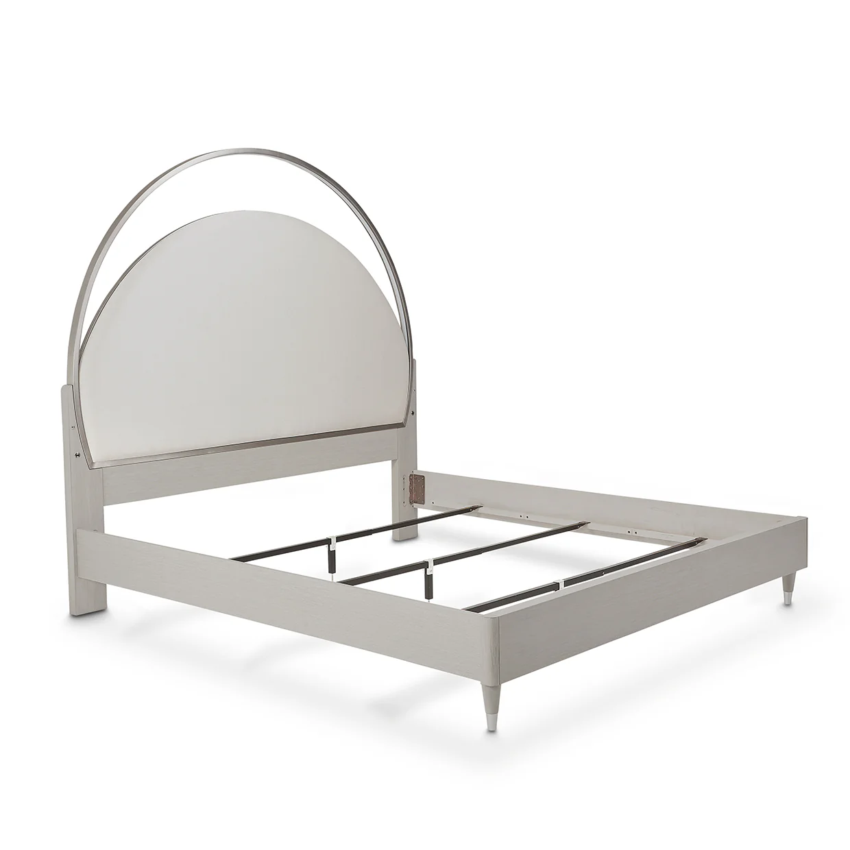 Michael Amini Eclipse Upholstered Bed w/Lights (3 pc) - Image 10