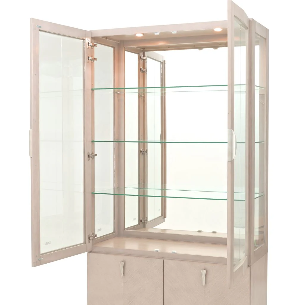 Michael Amini Fantosini Display Cabinet - Silver Mist - Image 11