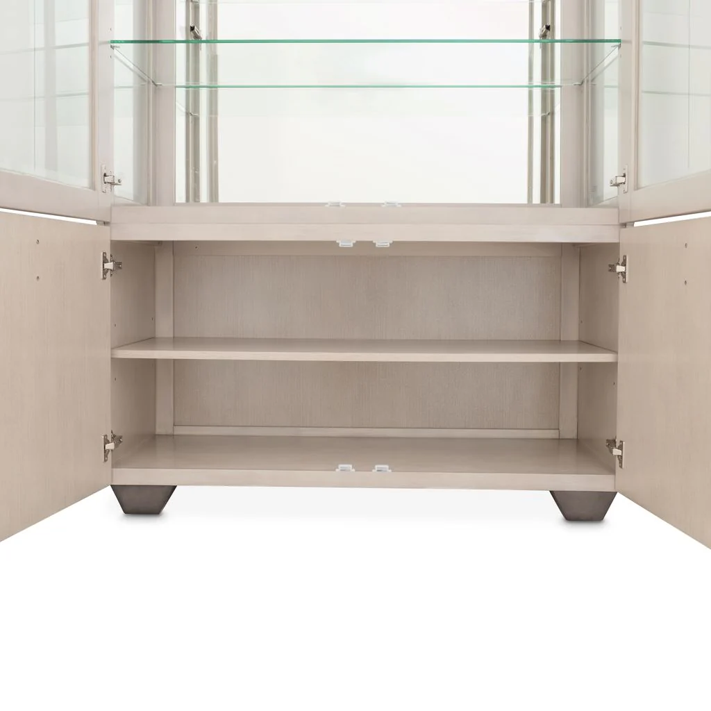 Michael Amini Fantosini Display Cabinet - Silver Mist - Image 5