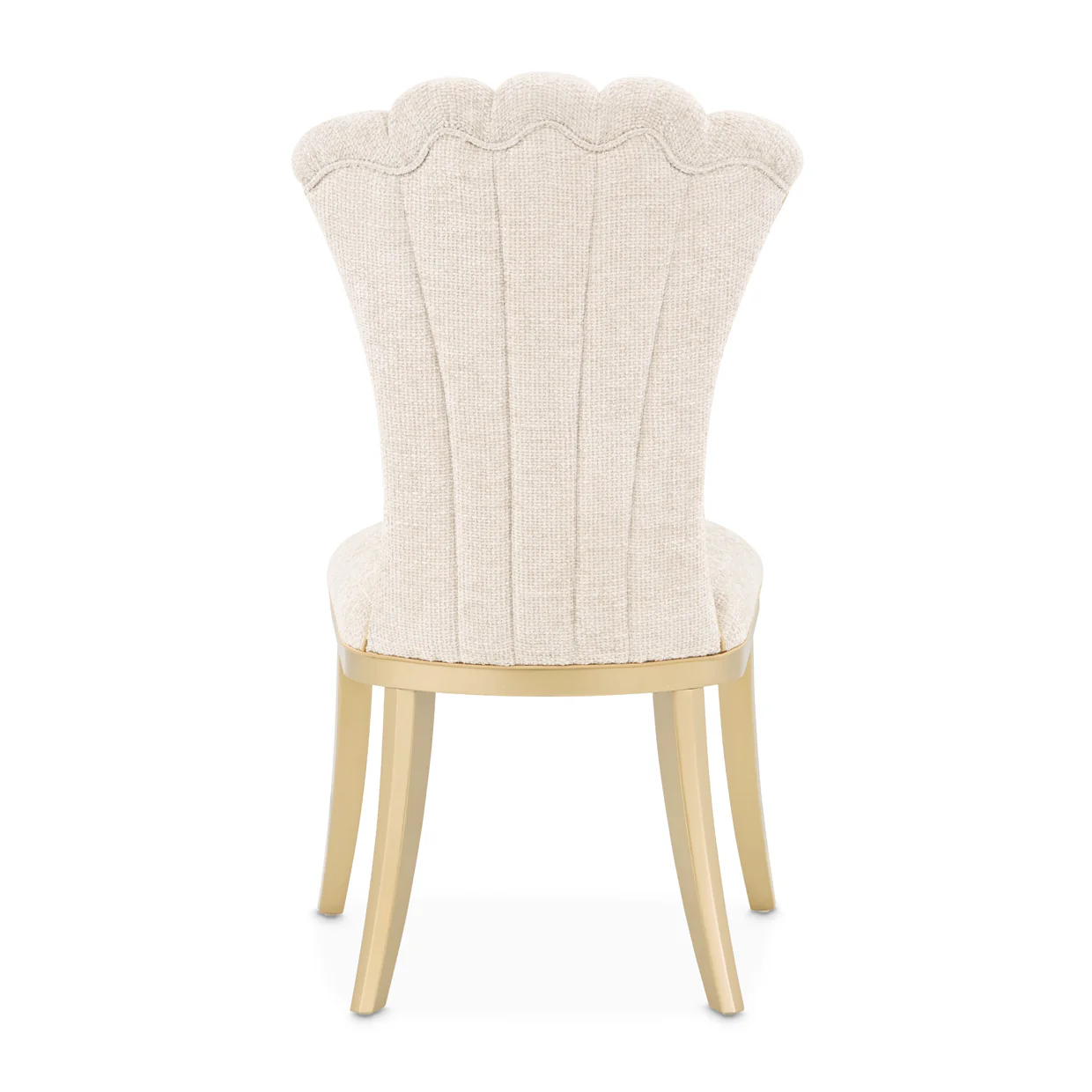 Michael Amini Fantosini Gold Dining Side Chair - Set of 2 - Image 3