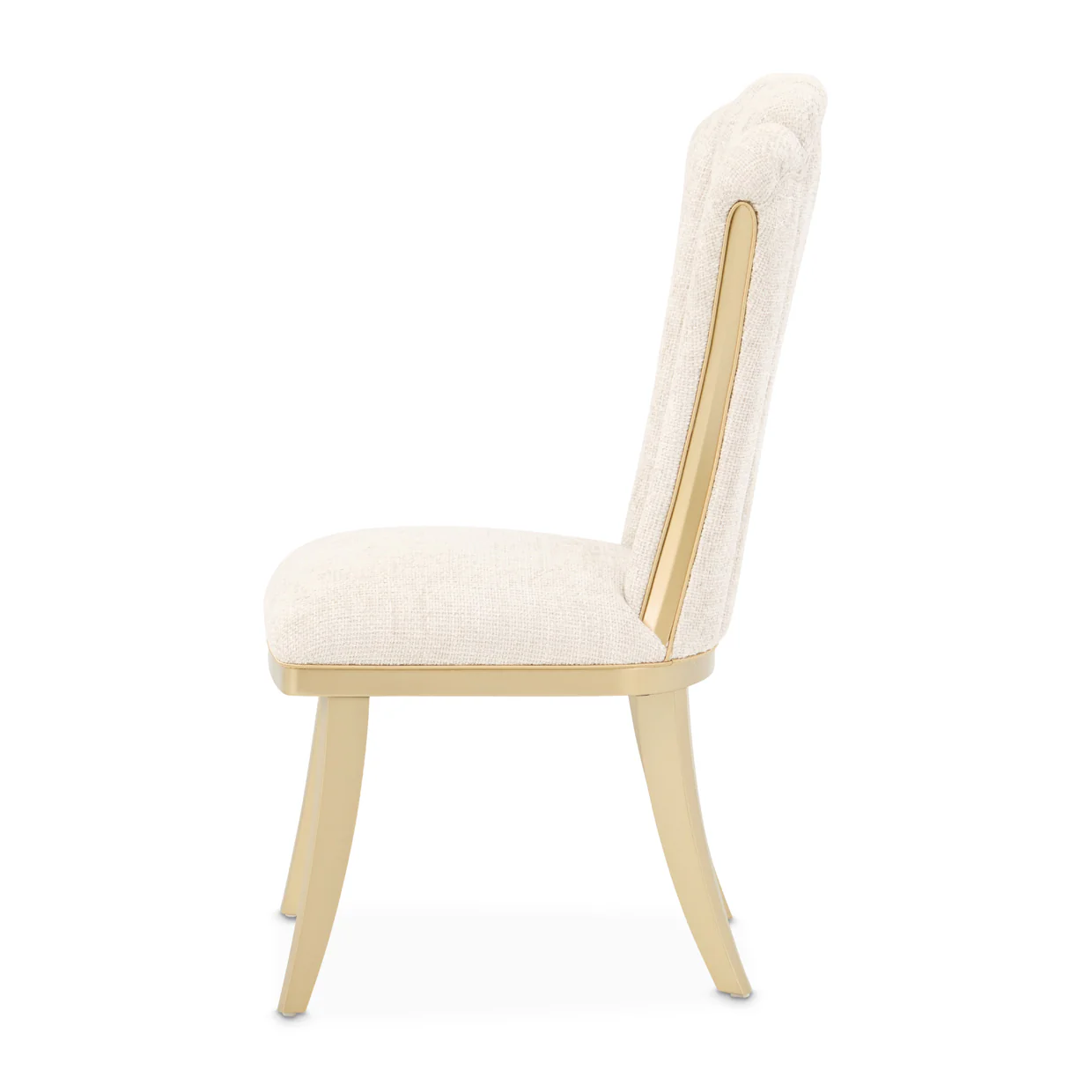 Michael Amini Fantosini Gold Dining Side Chair - Set of 2 - Image 4