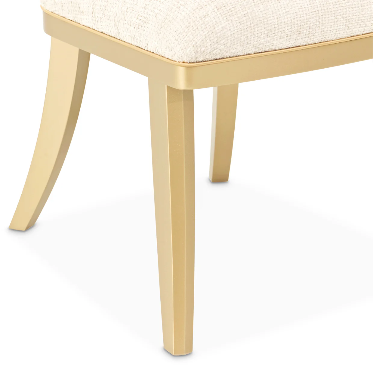 Michael Amini Fantosini Gold Dining Side Chair - Set of 2 - Image 8