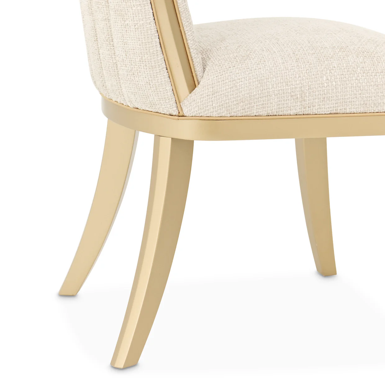 Michael Amini Fantosini Gold Dining Side Chair - Set of 2 - Image 9