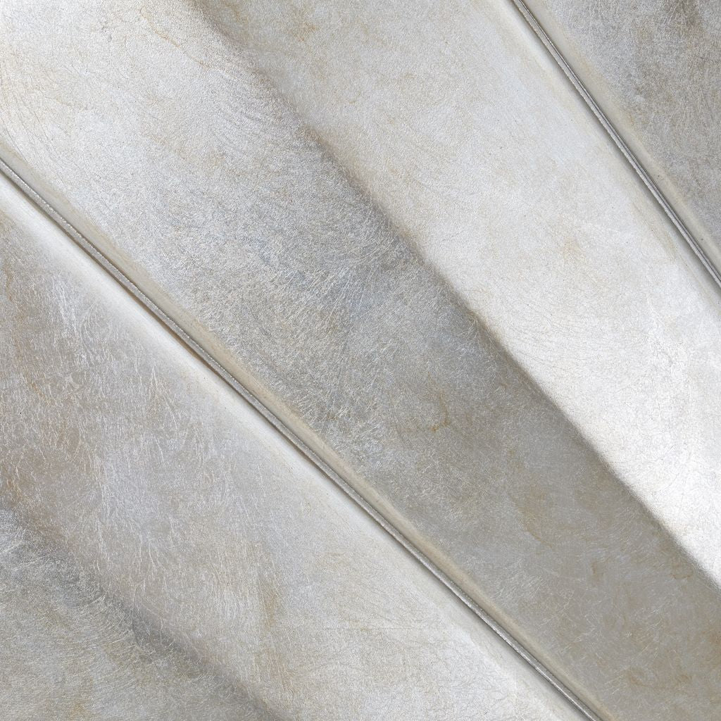 Michael Amini Fantosini King Fan Bed - Silver Leaf - Image 7