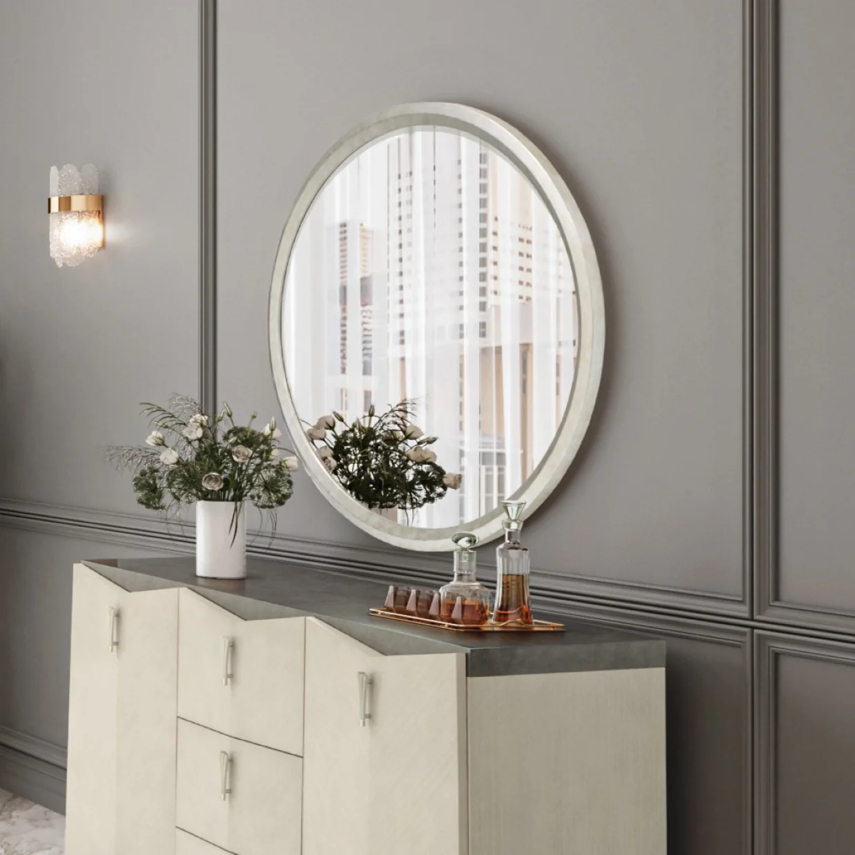 Michael Amini Fantosini Wall Mirror - Image 3
