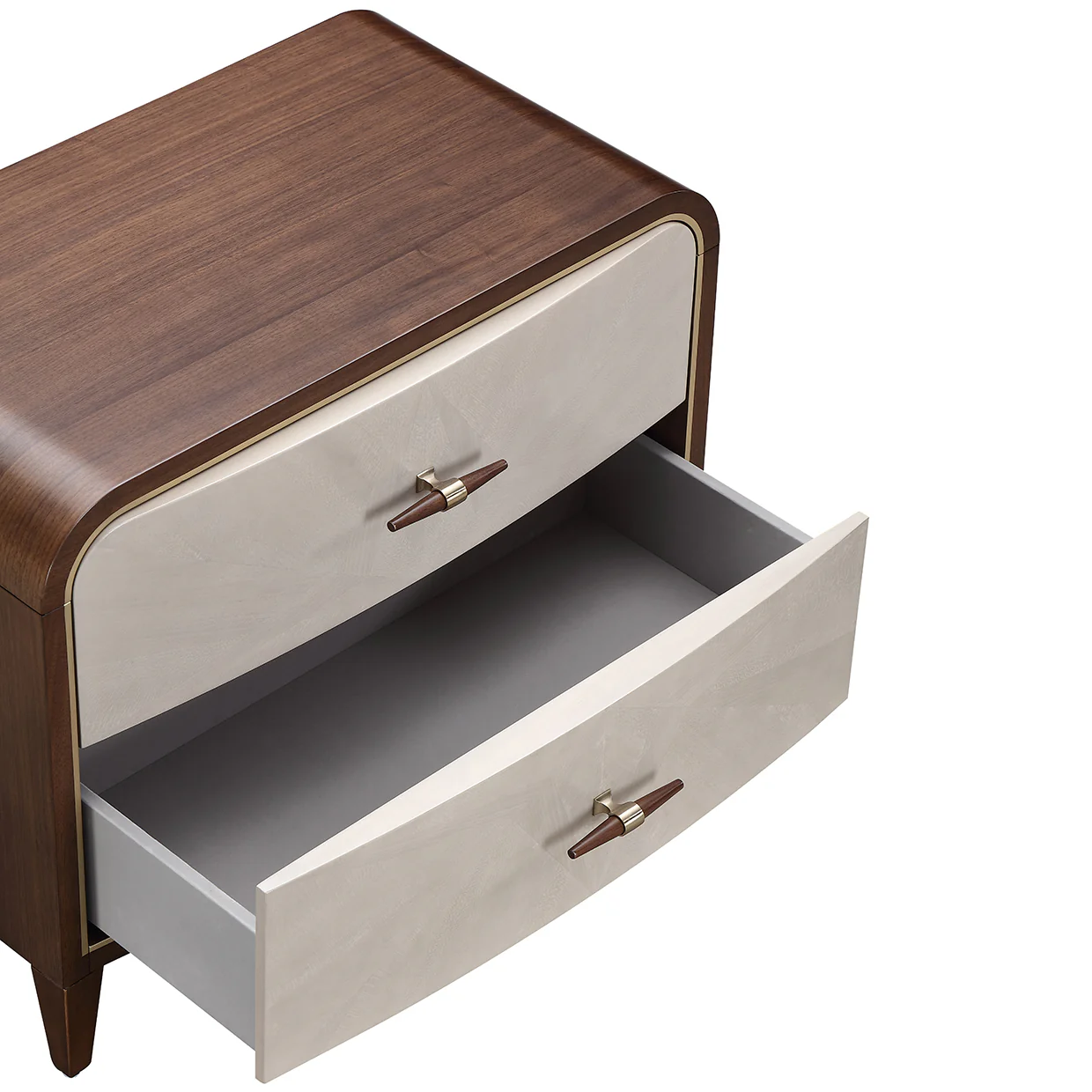 Michael Amini Houston 2-Drawer Nightstand - Image 10