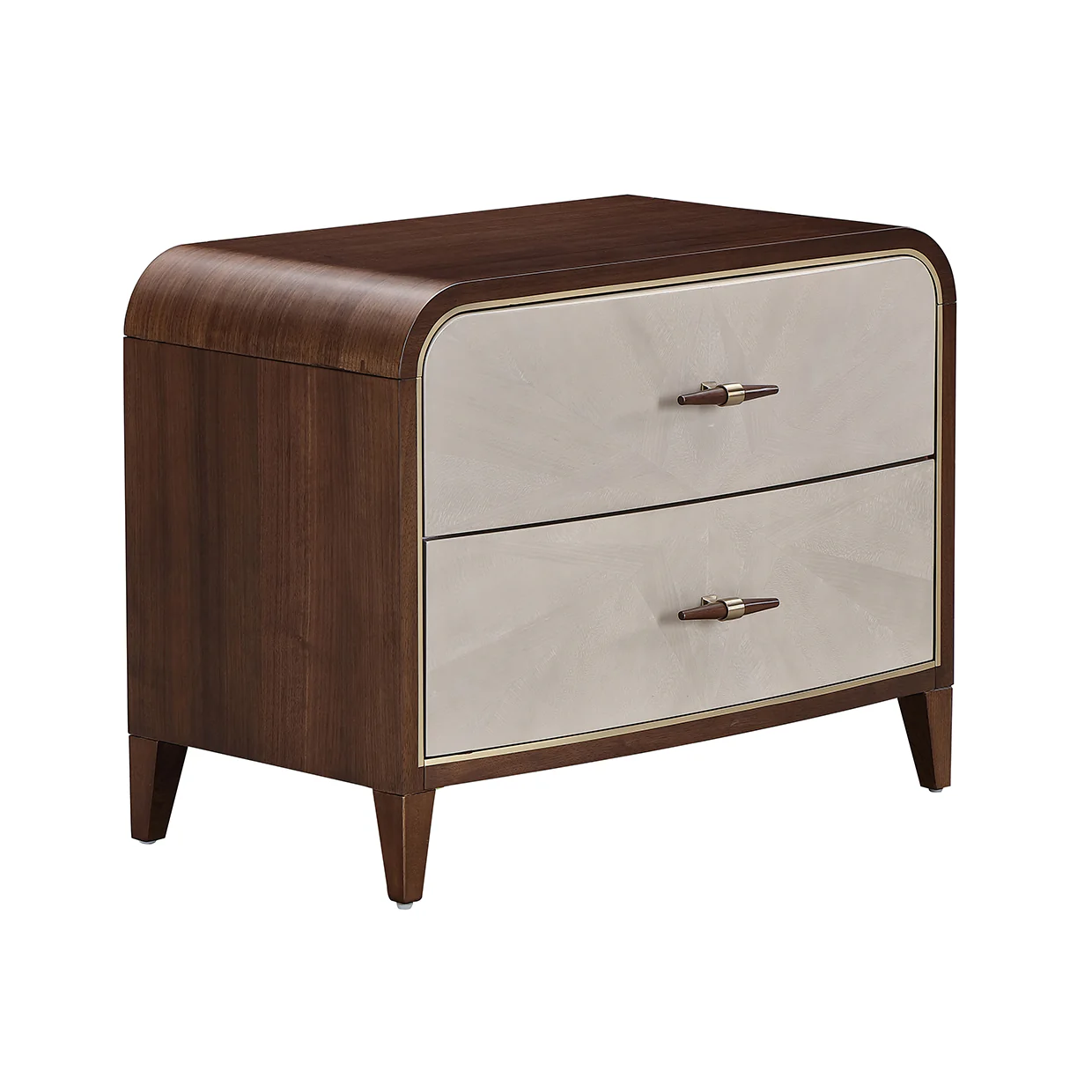 Michael Amini Houston 2-Drawer Nightstand - Image 4
