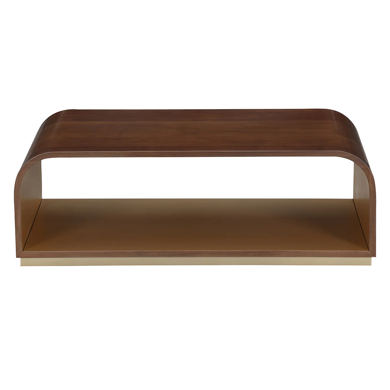 Michael Amini Houston Cocktail Table Walnut - Image 6