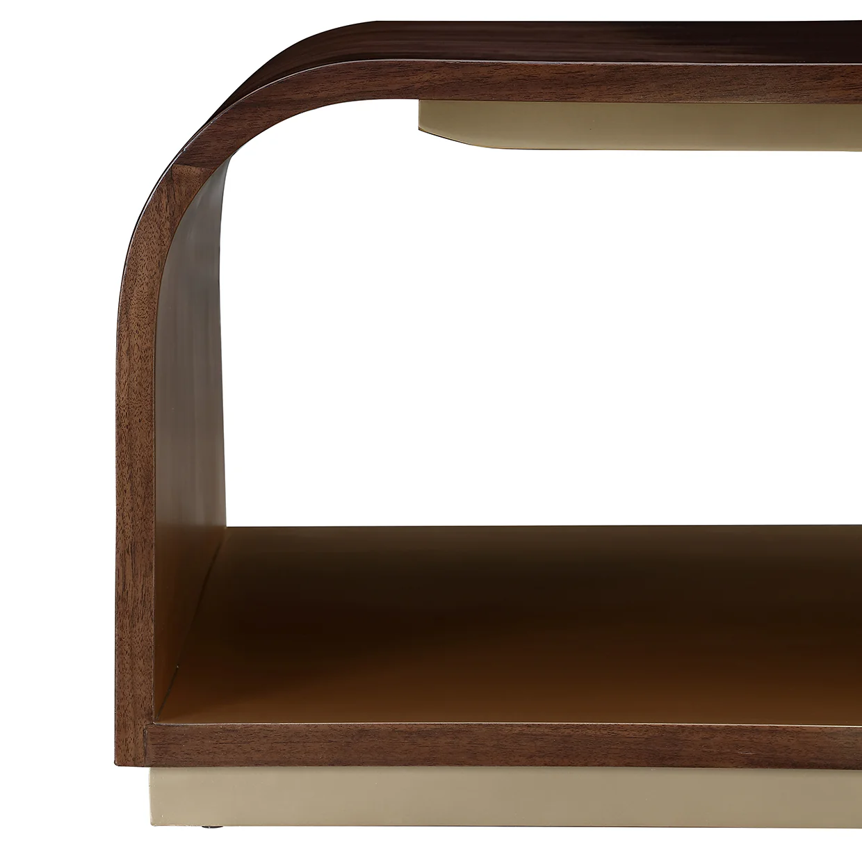 Michael Amini Houston Cocktail Table Walnut - Image 9