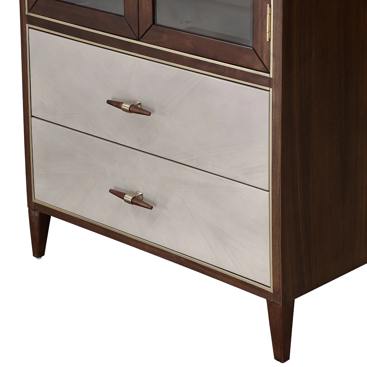 Michael Amini Houston Display Cabinet Walnut - Image 12