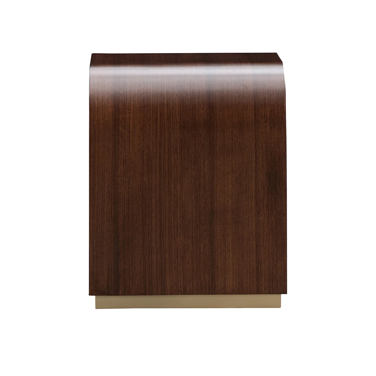 Michael Amini Houston End Table Walnut - Image 3