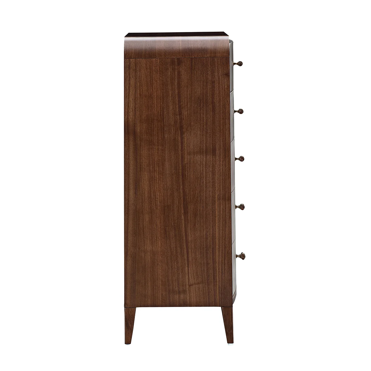 Michael Amini Houston Houston 5 Drawer Chest Walnut - Image 4
