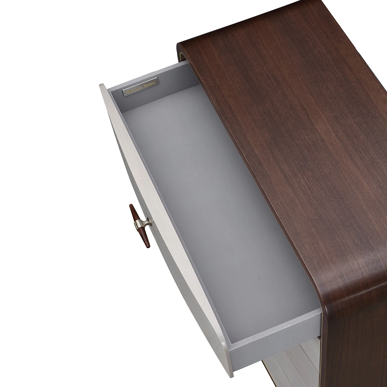 Michael Amini Houston Houston 5 Drawer Chest Walnut - Image 8