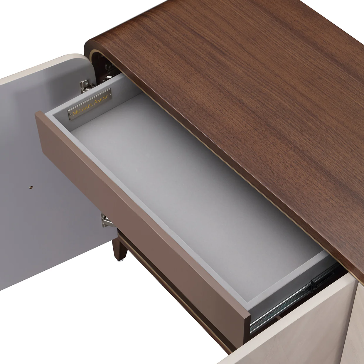 Michael Amini Houston Houston Sideboard Walnut - Image 10