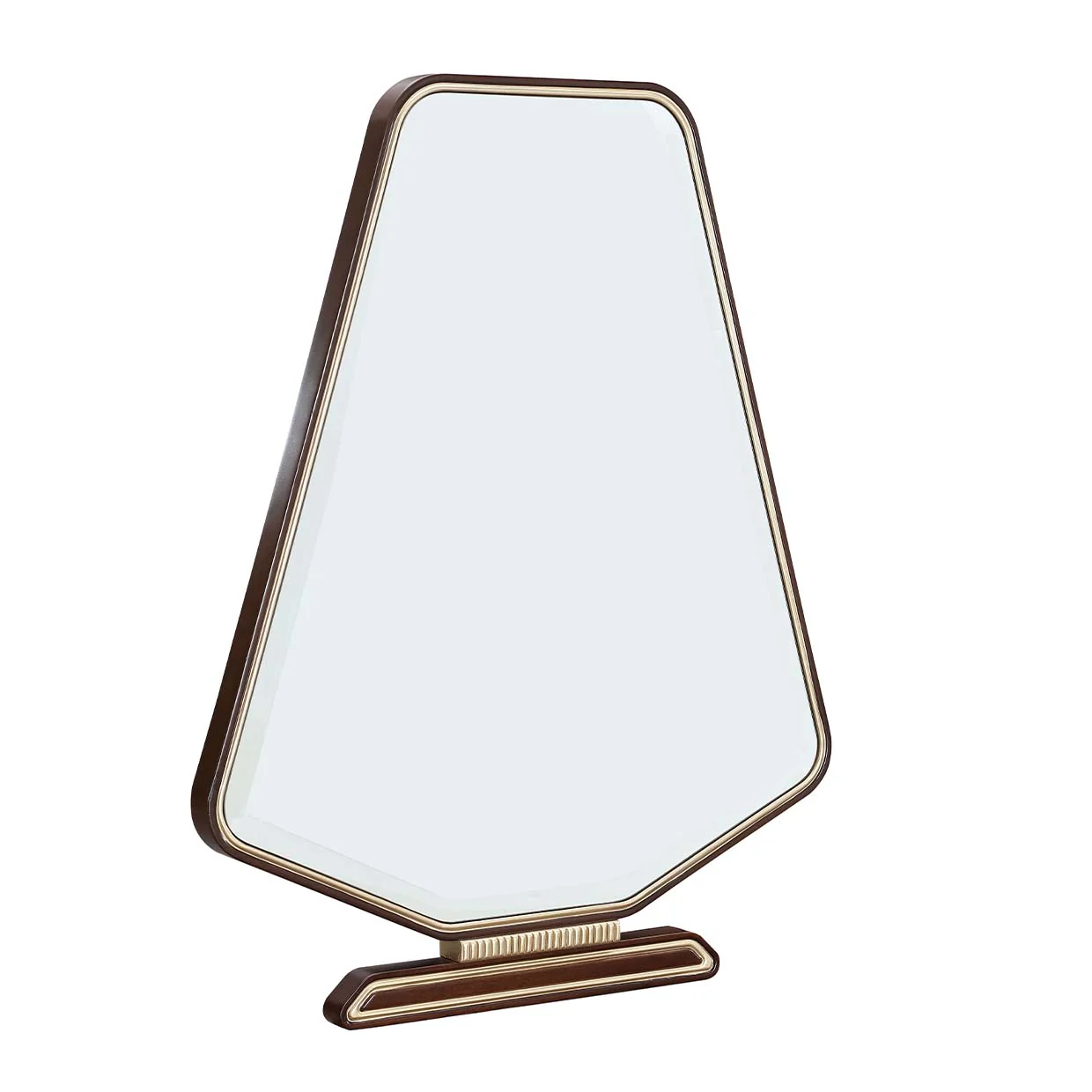 Michael Amini Houston Houston Vanity Mirror Walnut - Image 2