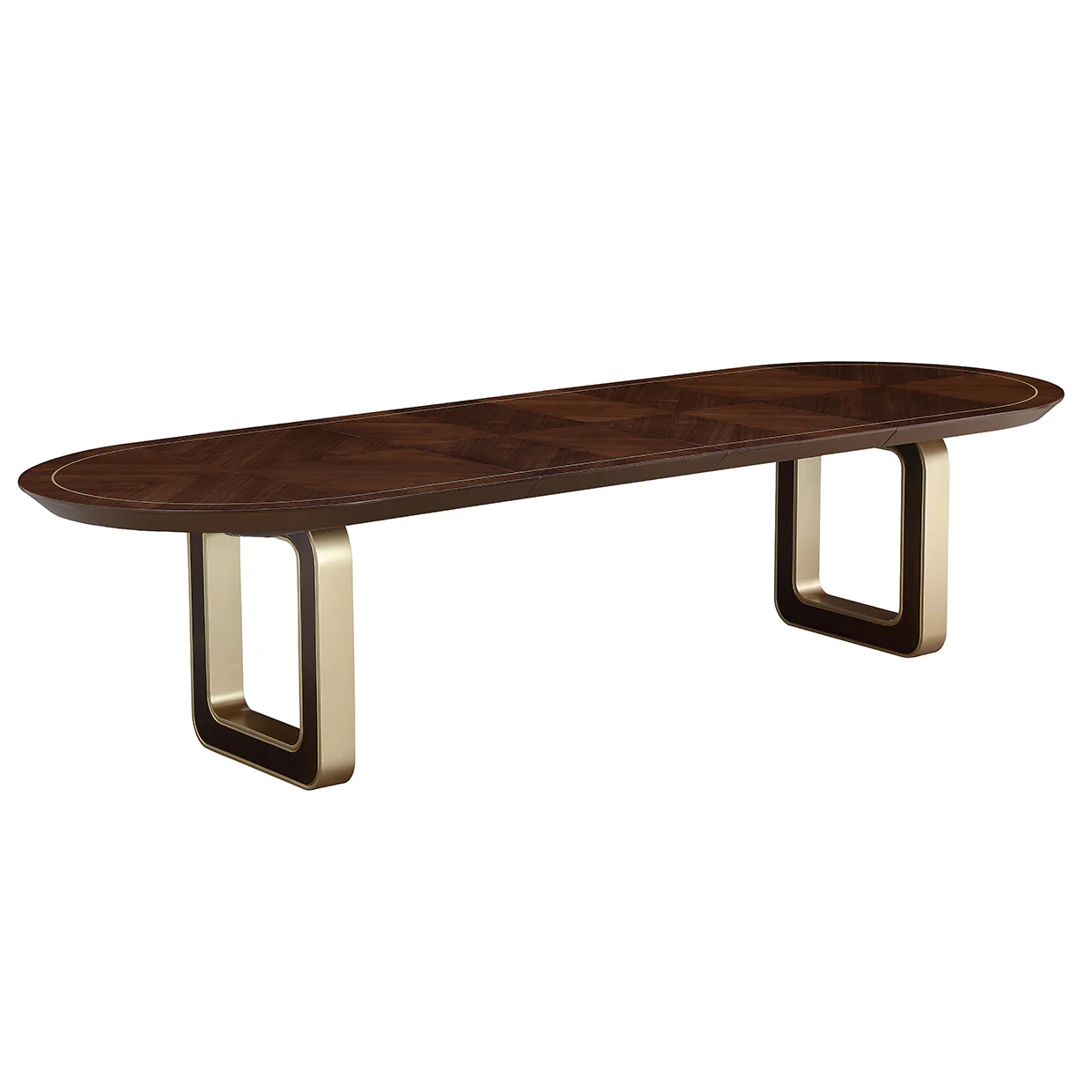 Michael Amini Houston Oval Dining Table - Image 2
