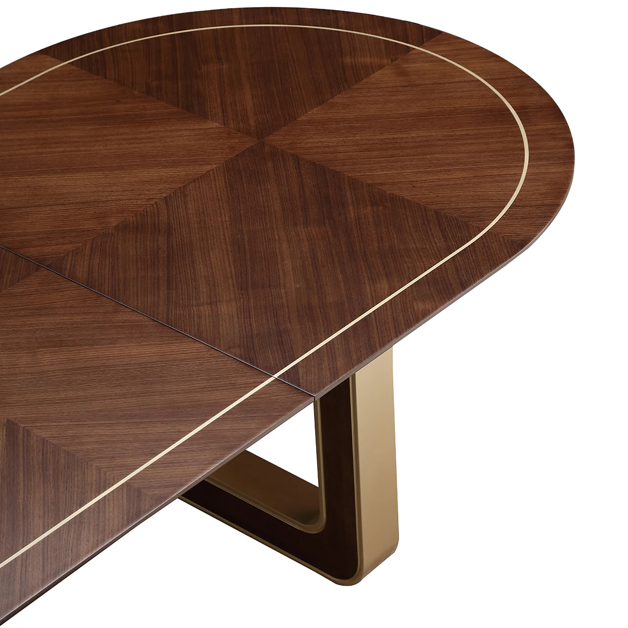 Michael Amini Houston Oval Dining Table - Image 6