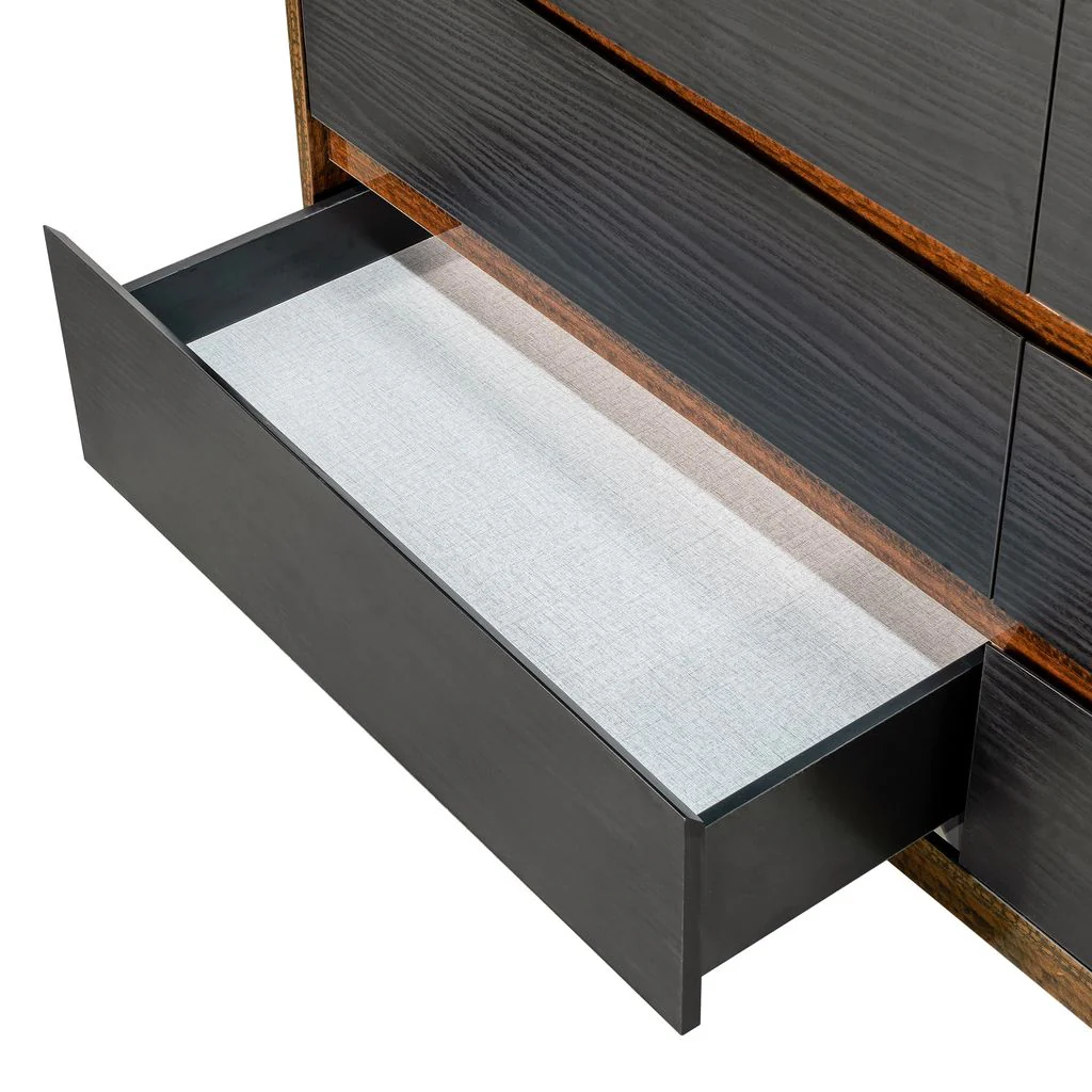 Michael Amini Kayner Dresser - Charcoal - Image 10