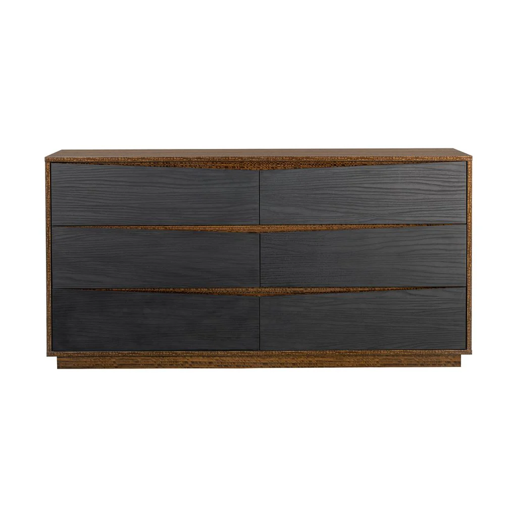 Michael Amini Kayner Dresser - Charcoal - Image 2