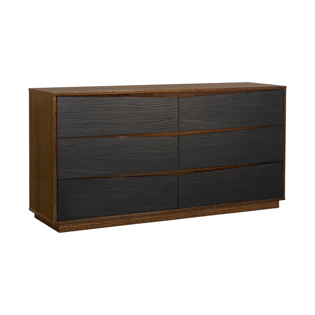 Michael Amini Kayner Dresser - Charcoal - Image 3